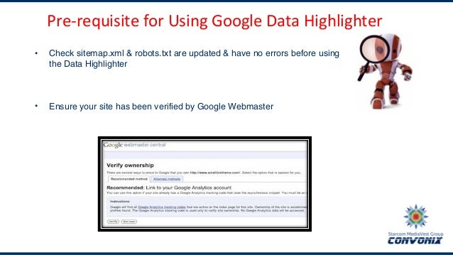 google data highlighter