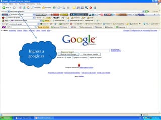 Ingresa a google.es