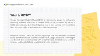 Google Developer Student Clubs - Brand Guide & Event Kit for Leads (goo ...
