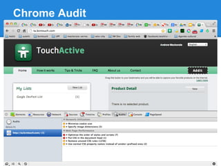 Chrome Audit
 
