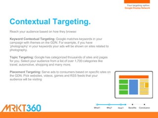 Google Display Network Targeting Options | PPTX
