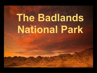 The Badlands
  


National Park
 