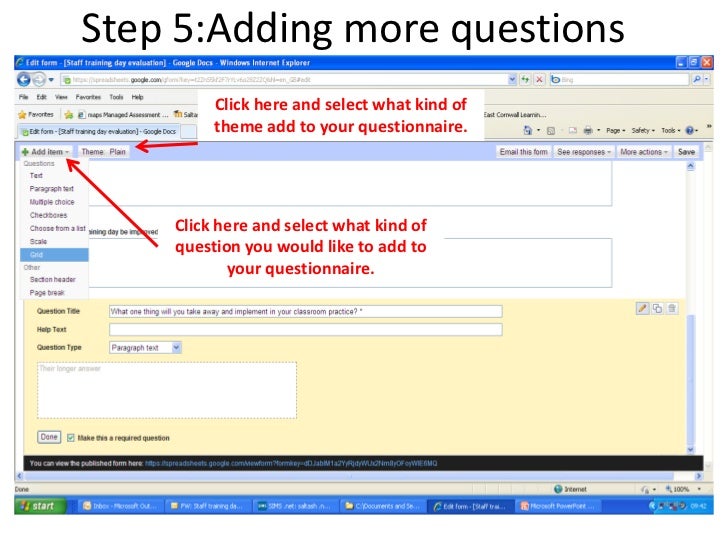 Create Google Docs