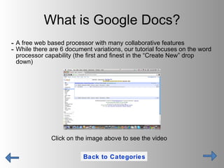 Google Docs Tutorial | PPT