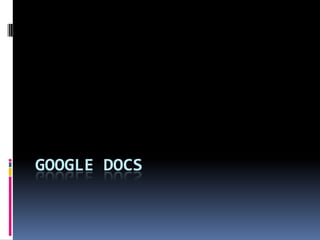 Google Docs 