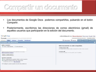 Tutorial de Google Docs | PPT