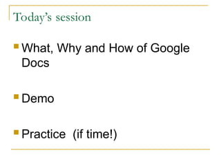 A PowerPoint Presentation On Google Docs .ppt