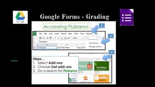 Google Forms - Grading
 