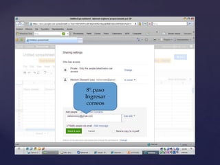 8°.paso
Ingresar
 correos
 