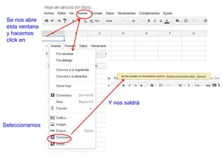 Se nos abre
esta ventana
y hacemos
click en
Seleccionamos
Y nos saldrá
 