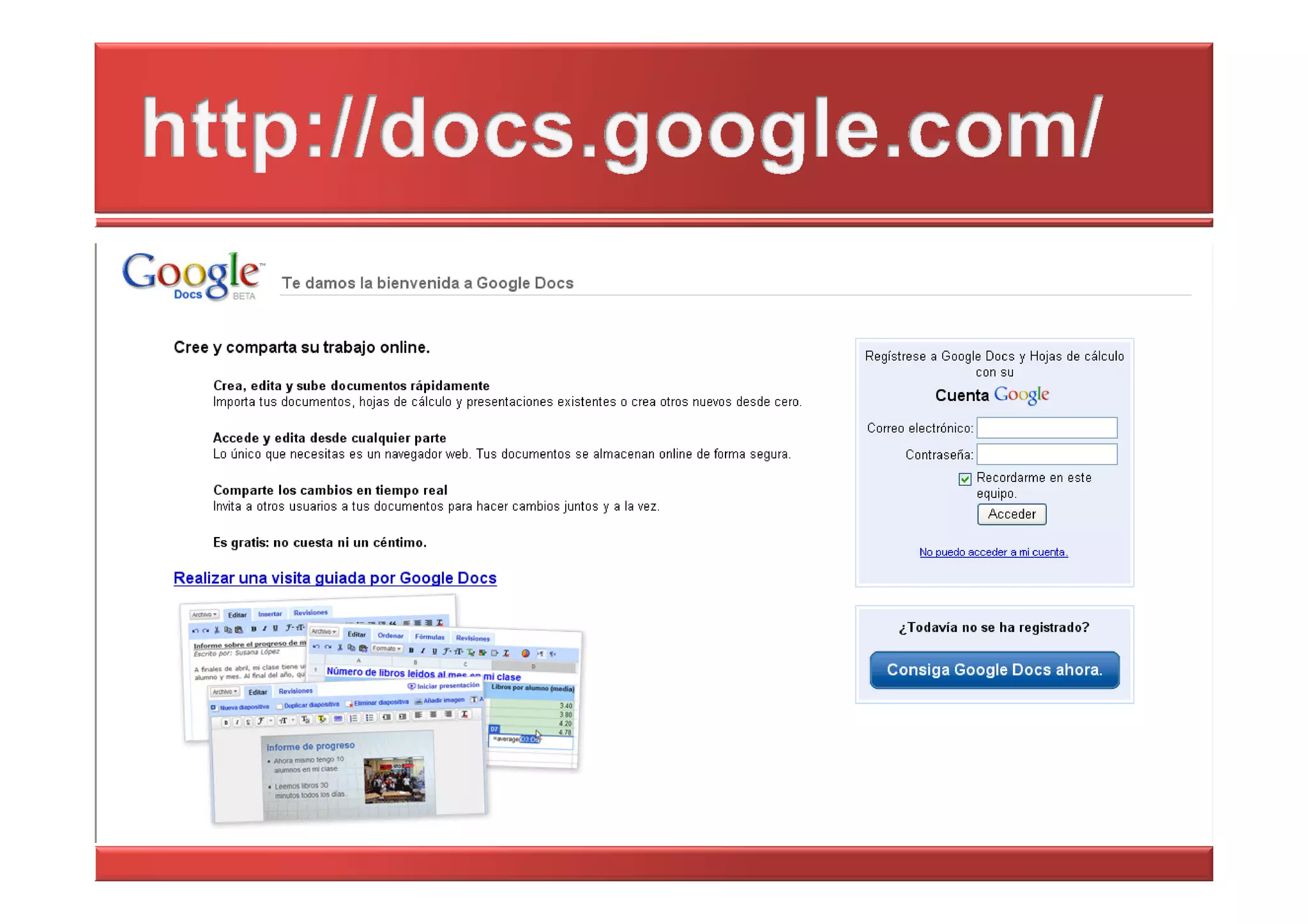 Googledocs Curso