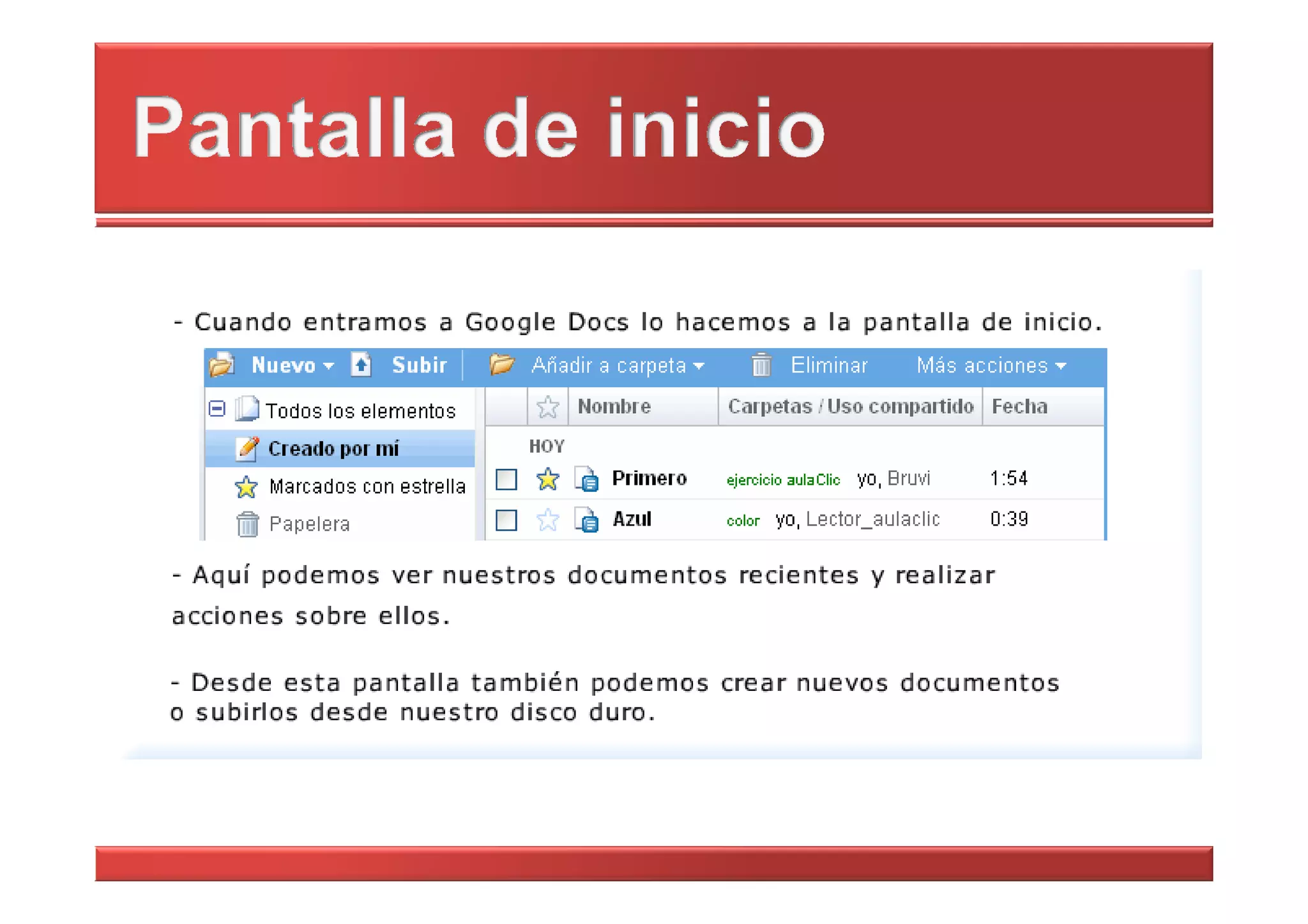 Googledocs Curso