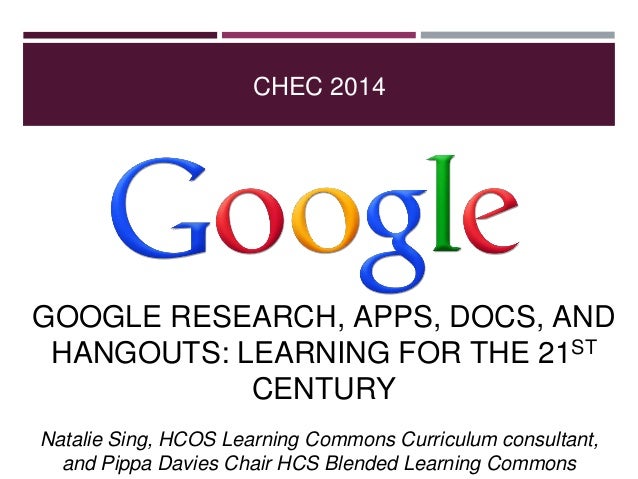 Google Docs Demystified April 17