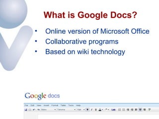 Google Docs and Wikis for Language Learning | PPT