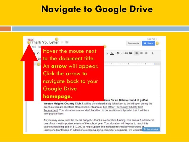 my google docs pages are connected