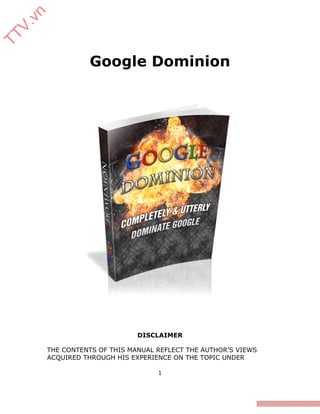 Google dominion