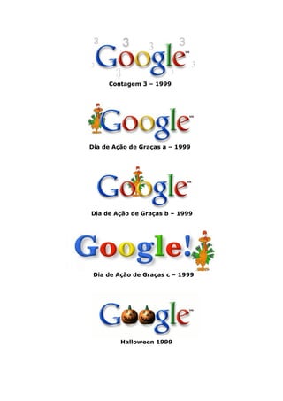Google Doodles 1999