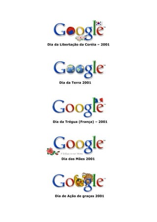 Google Doodles 2001
