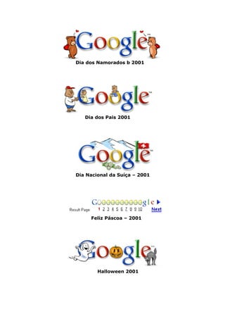 Google Doodles 2001