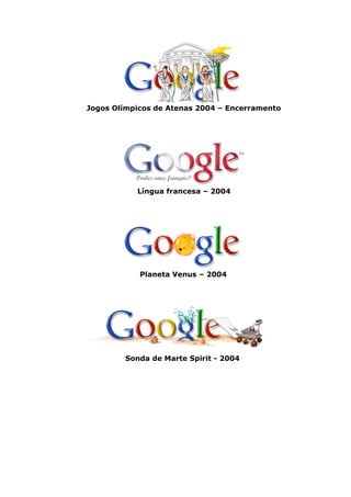 Google Doodles 2004