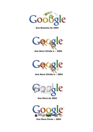 Google Doodles 2004