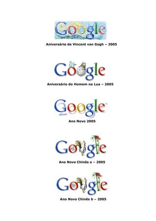 Google Doodles 2005