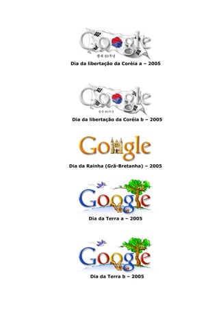 Google Doodles 2005