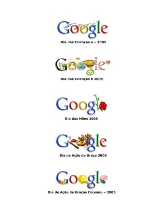 Google Doodles 2005