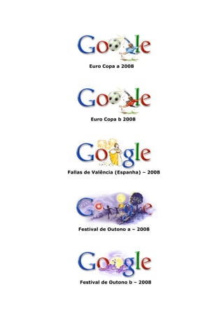 Google Doodles 2008
