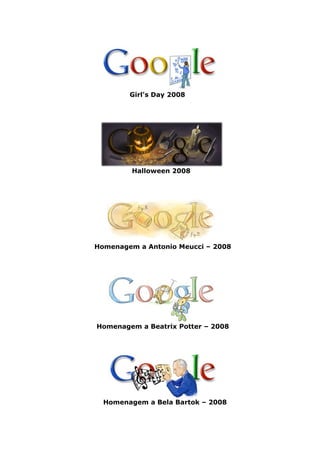 Google Doodles 2008