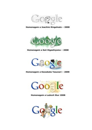 Google Doodles 2008