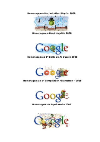 Google Doodles 2008