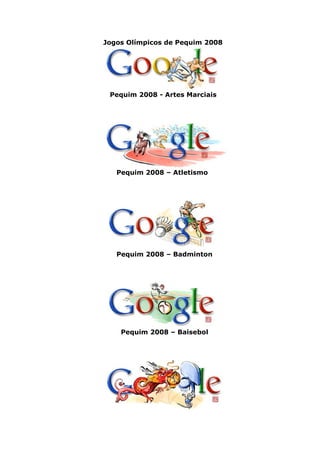 Google Doodles 2008