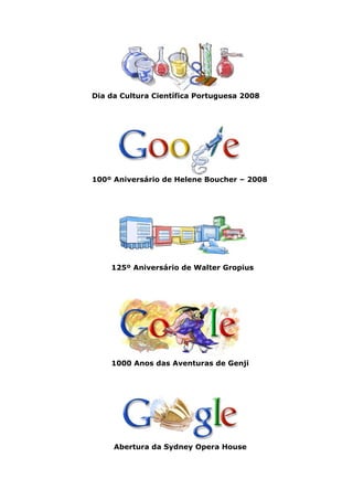 Google Doodles 2008