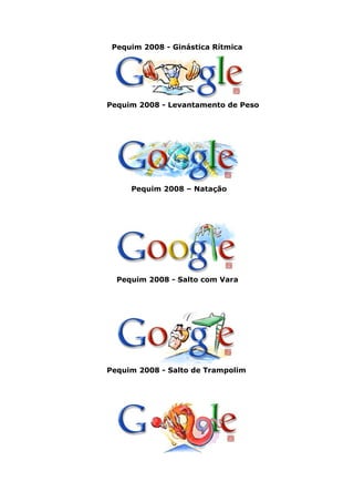 Google Doodles 2008