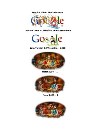 Google Doodles 2008