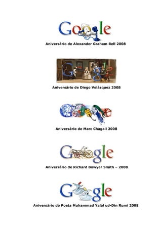 Google Doodles 2008
