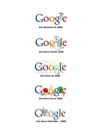 Google Doodles 2008