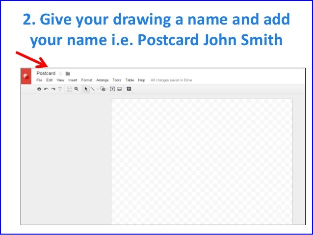 make a postcard using google draw by fiona beal make a postcard