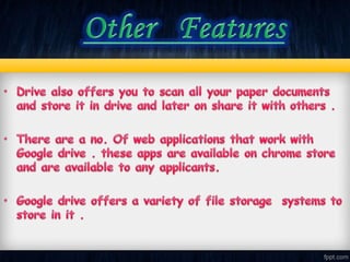 Google drive | PPTX