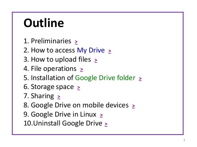 Almost all about Google Drive