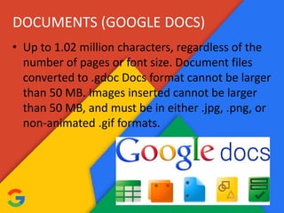 Gdoc Format Google Drive | PPTX