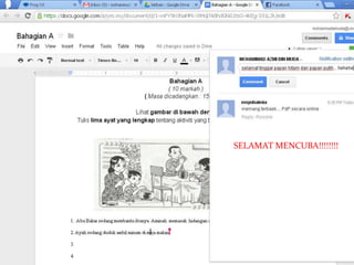 SELAMAT MENCUBA!!!!!!!!
 