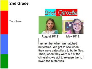2nd Grade
Year in Review
 