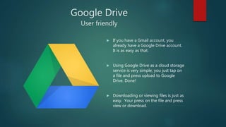 Google drive and LinkedIn presentation | PPTX