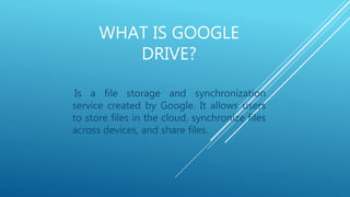 Google drive power point presentation (1) | PPTX