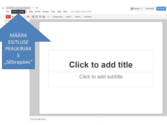 Google Drive Ppt