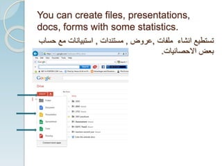 Google drive presentation | PPTX