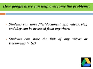 Google drive | PPTX