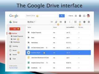 Google Drive Tutorial